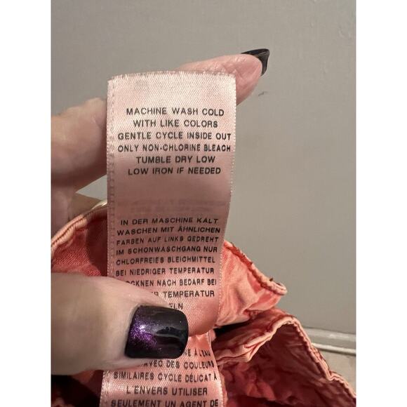 True Religion Red Acid Washed Skinny Pants Size 27 Western Boho - Picture 7 of 8